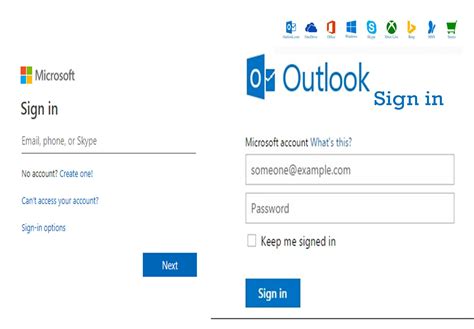 Sign in to Outlook .
